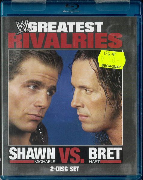 WWe Greatest Rivalis - shawn Vs. Bret (Blu-ray) beg import