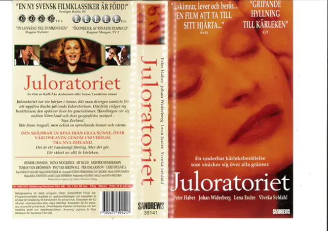 Huvudbild Juloratoriet (vhs) NY