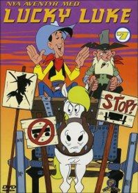 Huvudbild Nya äventyr med Lucky Luke - Volym 7  (DVD)
