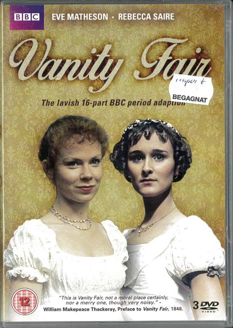 Huvudbild Vanity Fair (1987)  (dvd) beg import