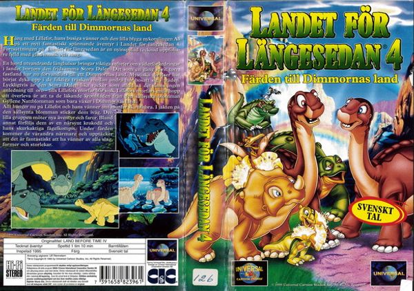 Landet för Längesedan 4  (vhs)