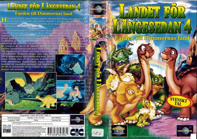 Huvudbild Landet för Längesedan 4  (vhs)
