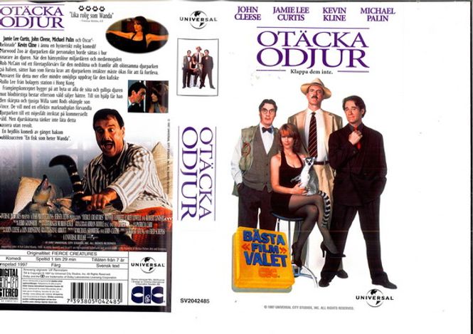 Huvudbild Otäcka odjur (vhs)