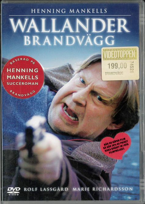 Huvudbild Wallander: Brandvägg (DVD) beg
