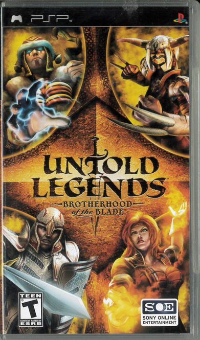 Huvudbild Untold Legends - Brotherhood of the blade (Psp) ...