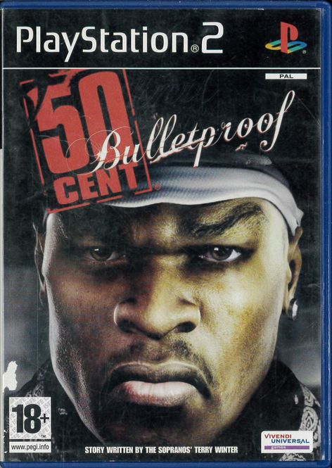 Huvudbild 50 Cent Bulletpropf (Ps2) beg