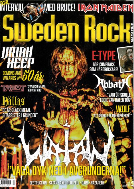Huvudbild Sweden Rock Magazine 2022: #3