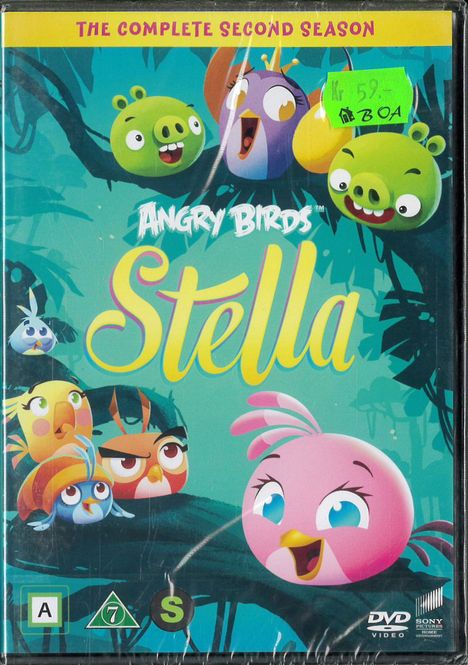 Huvudbild Angry Birds: Stella - Säsong 2 (DVD)