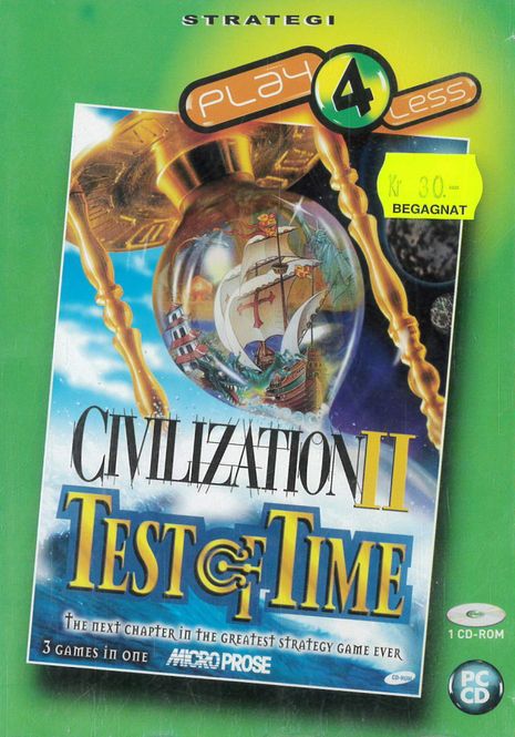 Huvudbild Civilization 2 - Test Of Time (Pc) beg