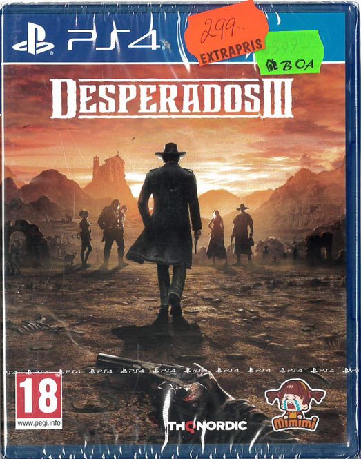 Huvudbild Desperados 3 (Ps4)