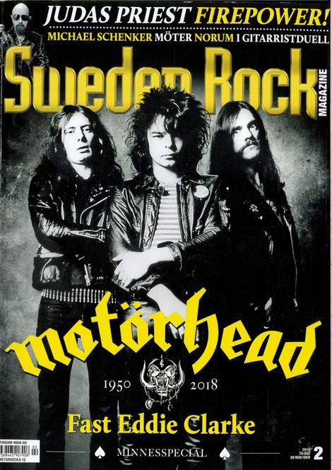Huvudbild Sweden Rock Magazine 2018: #2