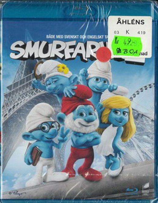 Huvudbild Smurfarna 2 (Blu-Ray)