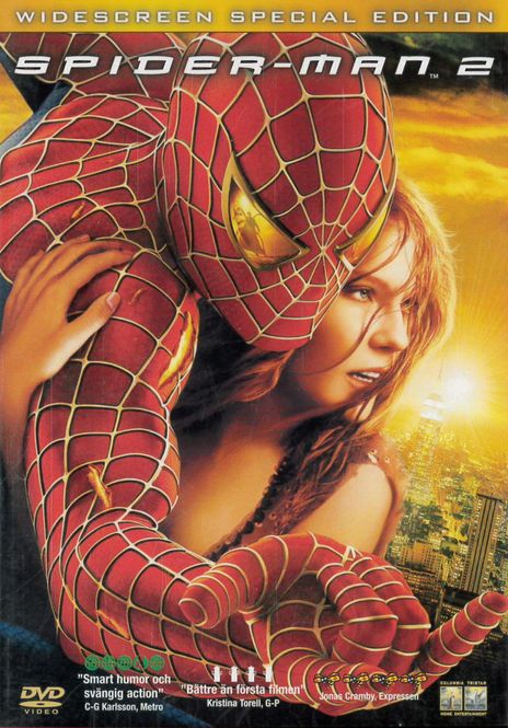 Huvudbild Spider-Man 2 (2004) 2 disc Beg dvd