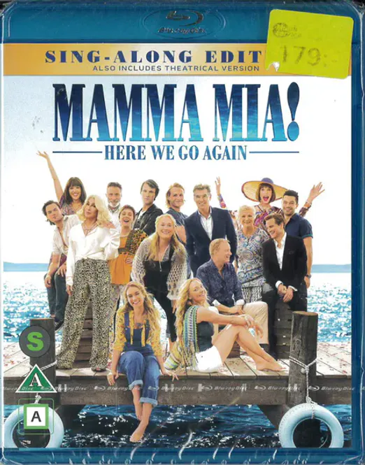 Huvudbild Mamma Mia 1+2 Box (Blu-ray/dvd  beg