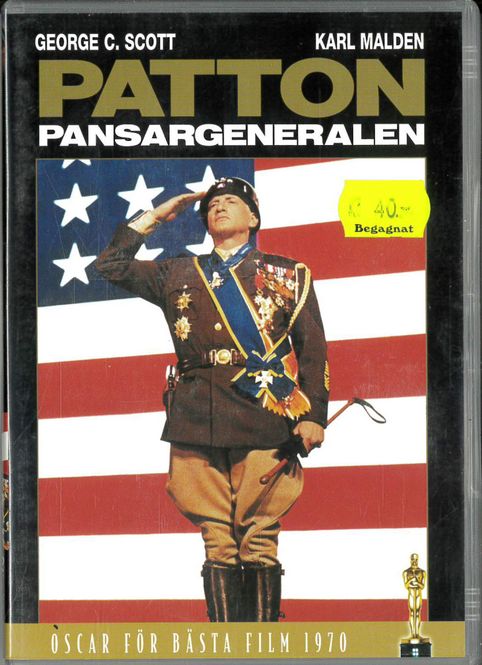 Huvudbild Patton - Pansargeneralen (DVD) beg