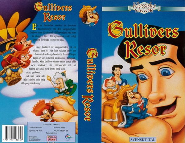 Gullivers resor (Tecknat) VHS