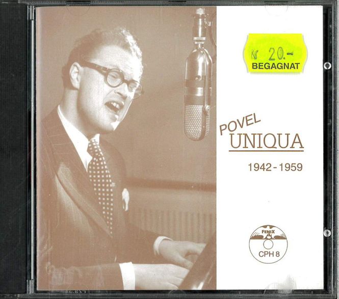 Huvudbild Povel Ramel - Povel Uniqua 1942-59  (cd) beg