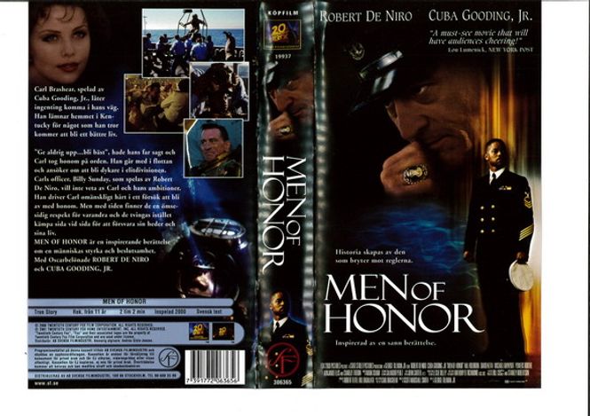 Huvudbild MEN OF HONOR (VHS) ny