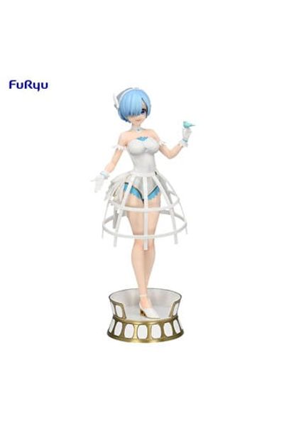 Re: Zero Exceed Creative PVC Statue Rem Cage Dress 22 cm