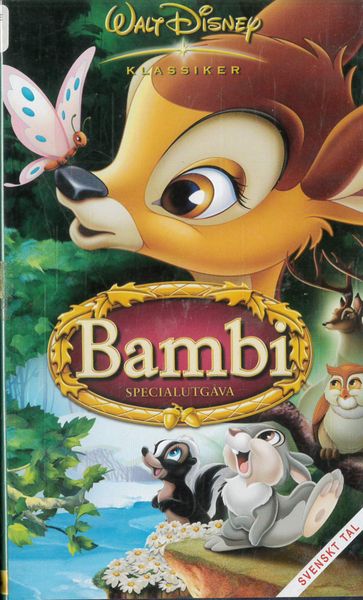 Bambi - specialutgåva (Vhs)