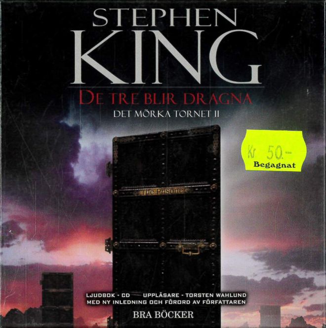Huvudbild STEPHEN KING: De tre blir dragna (ljudbok)