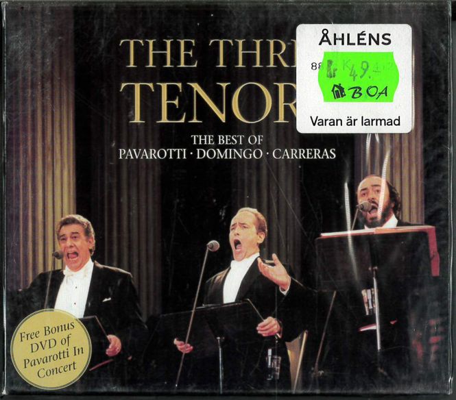 Huvudbild Three Tenors (2cd 1dvd)