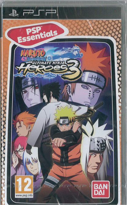 Huvudbild Naruto - Ultimate Ninja Heroes 3 (PSP) 