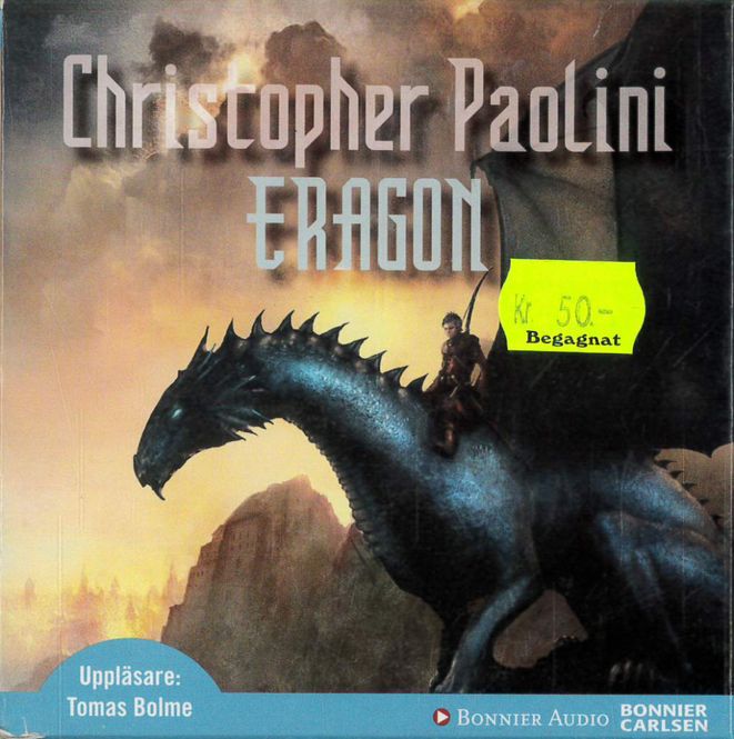 Huvudbild CHRISTOPHER PAOLINI: ERAGON (ljudbok)