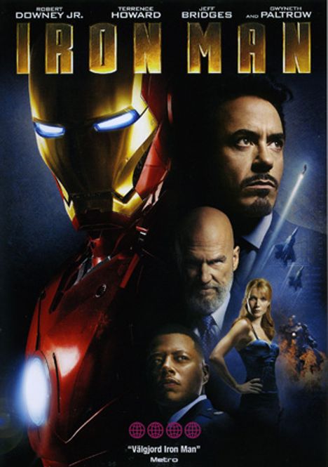 Huvudbild Iron Man (dvd) beg