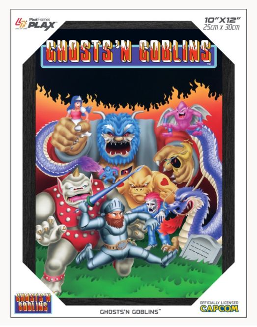 Huvudbild Pixel Frames Plax Ghost'n Goblins