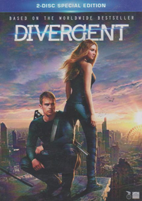 Huvudbild Divergent  - 2disc (DVD) beg