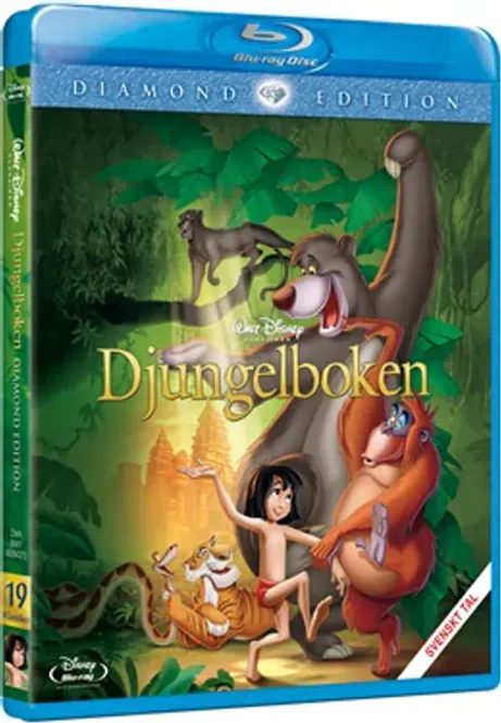 Huvudbild Djungelboken - Disneyklassiker 19 (Blu-ray) ...