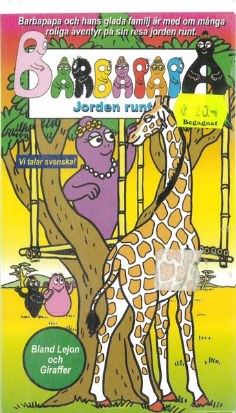 Barbapapa - Bland lejon och giraffer (vhs)