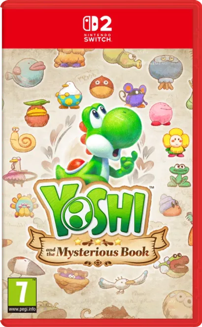 Huvudbild Yoshi and the Mysterious Book (switch 2)