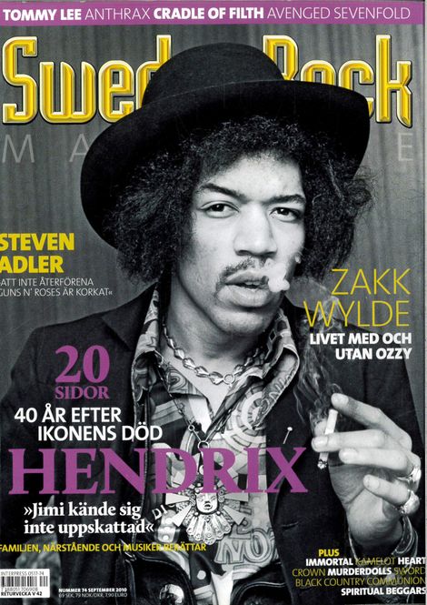 Huvudbild Sweden Rock Magazine  #74