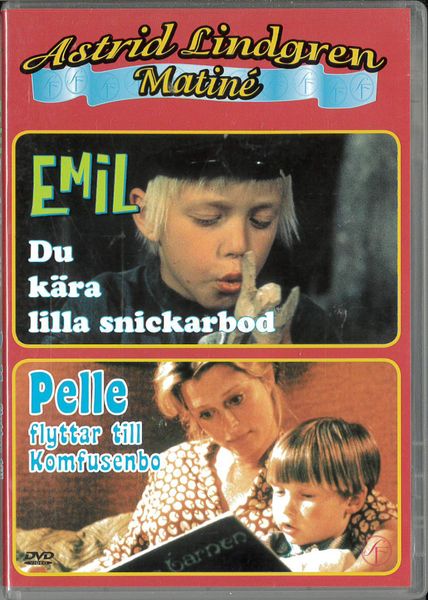 Pelle flyttar till Konfusenbo / Emil i Lönneberga - Du kära lilla snickarbod (DVD) beg