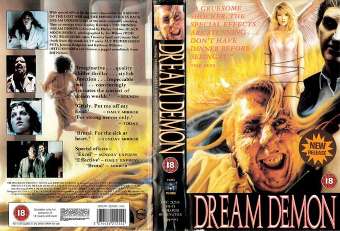 Huvudbild DREAM DEMON (VHS) bigbox UK