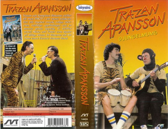 Huvudbild Trazan - Djungelmums (vhs)
