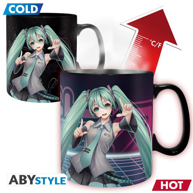 Huvudbild Vocaloid Mugg - Heat Change - Hatsune Miku