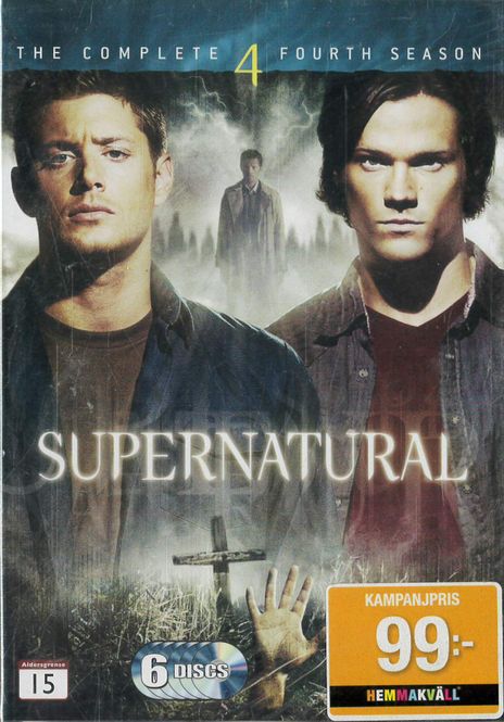 Huvudbild Supernatural - Säsong 4 (dvd)