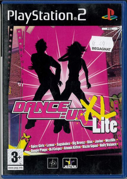 Dance:UK XL Lite  (Ps2) beg