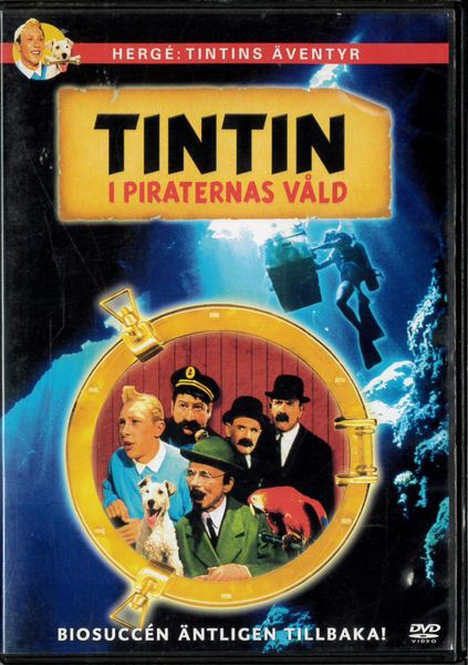 Tintin i piraternas våld (dvd) beg