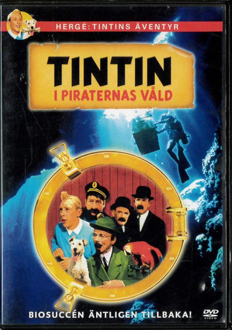 Huvudbild Tintin i piraternas våld (dvd) beg