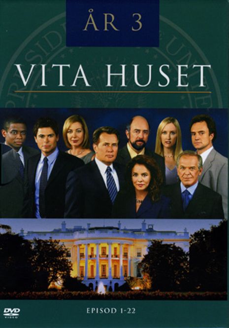Huvudbild Vita huset år 3 Box (beg dvd)