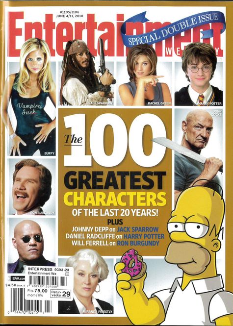 Huvudbild Entertainment Weekly #1105/1106