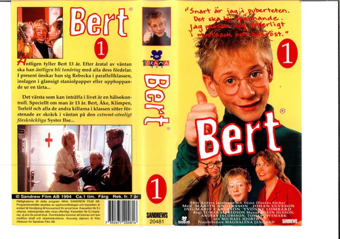 Huvudbild BERT 1 (VHS)