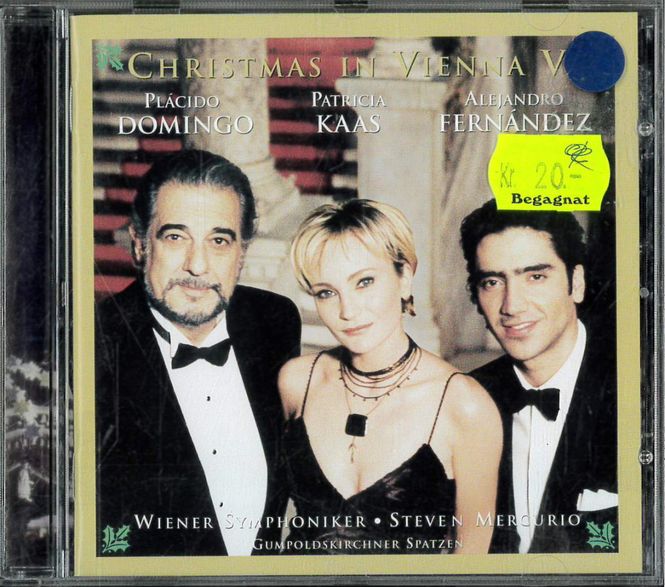 Huvudbild Placido Domingo - Christmas in Vienna 6 (CD) beg