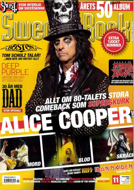 Huvudbild Sweden Rock Magazine 2013:#11