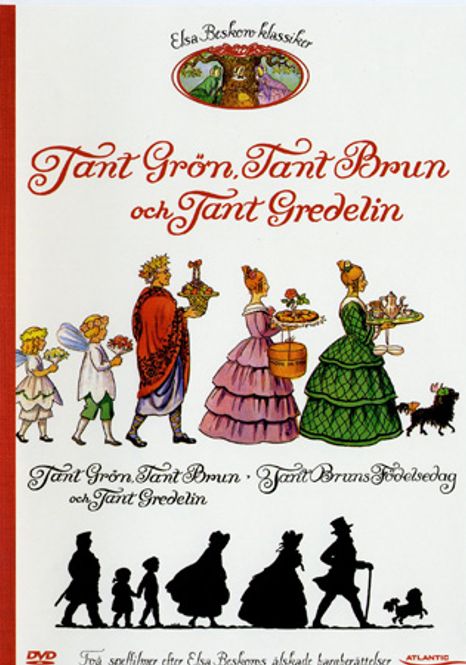 Huvudbild Tant Grön, Tant Brun Och Tant Gredelin - beg dvd
