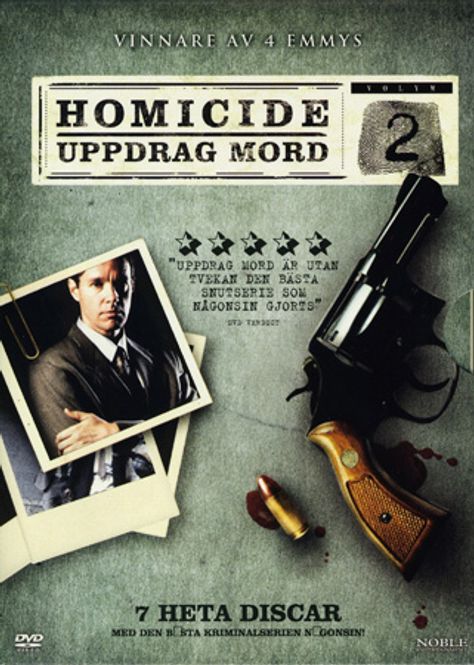 Huvudbild Uppdrag mord - Homicide - Säsong 2 (dvd) 
